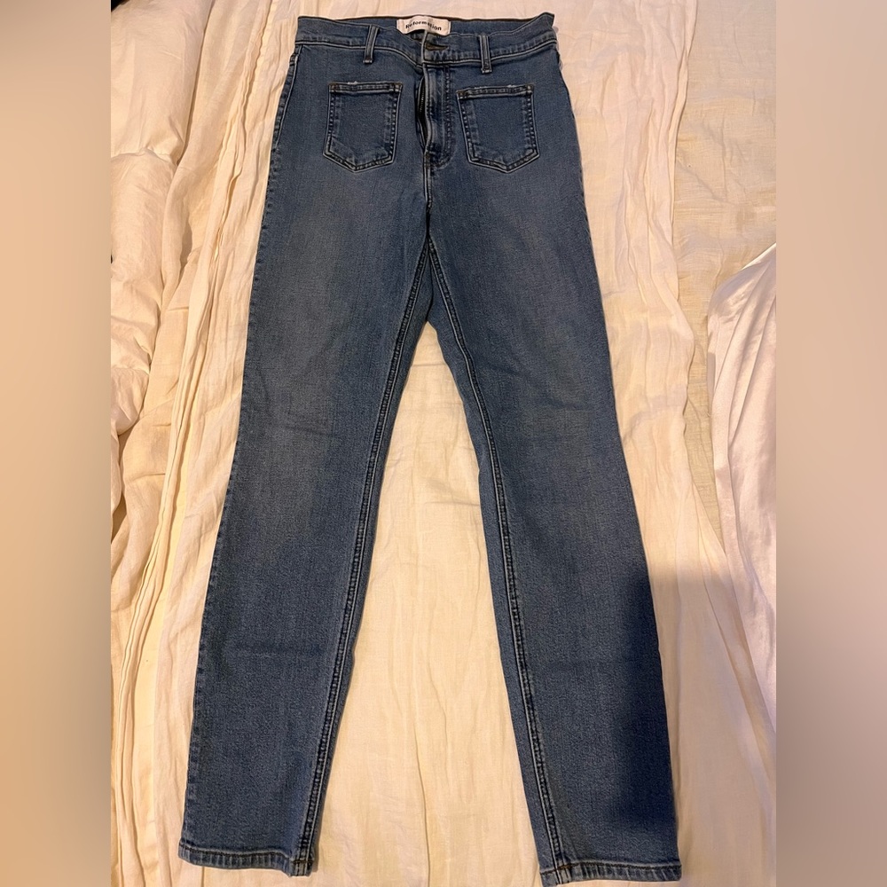 Reformation women’s size 28 jeans